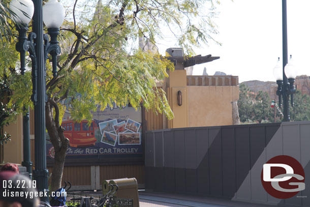 No real visible signs of progress on the project from ground level.  