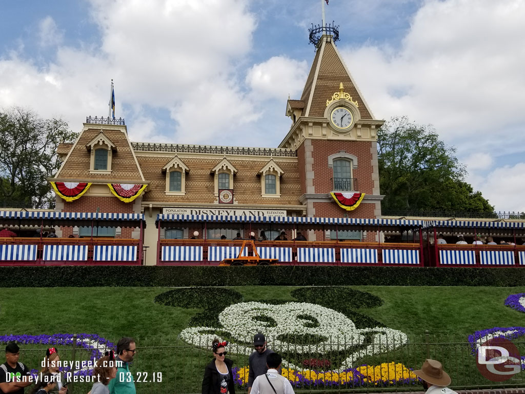 First stop Disneyland.