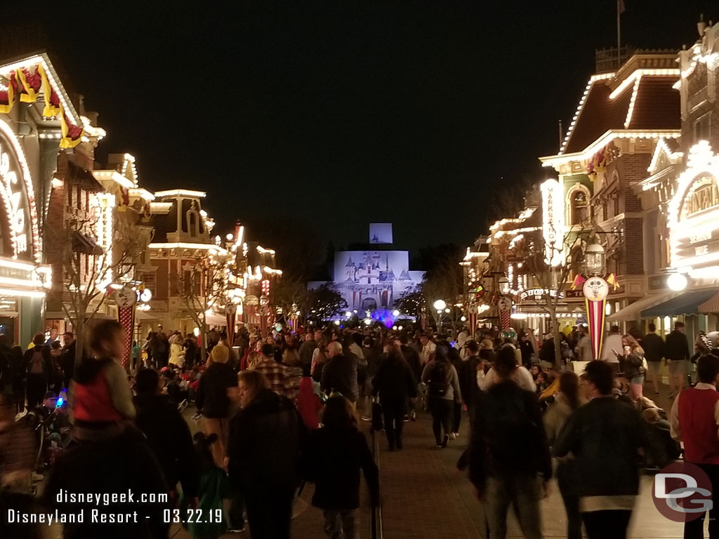 Back to Disneyland. Main Street USA.