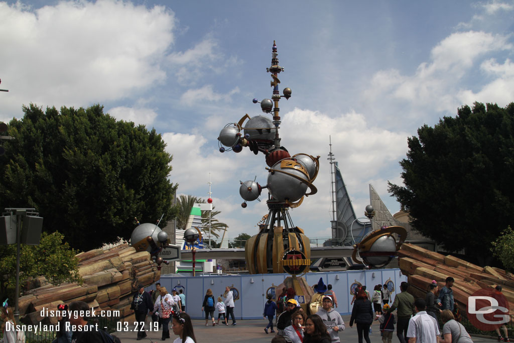 The Astro Orbitor reassembly continues.