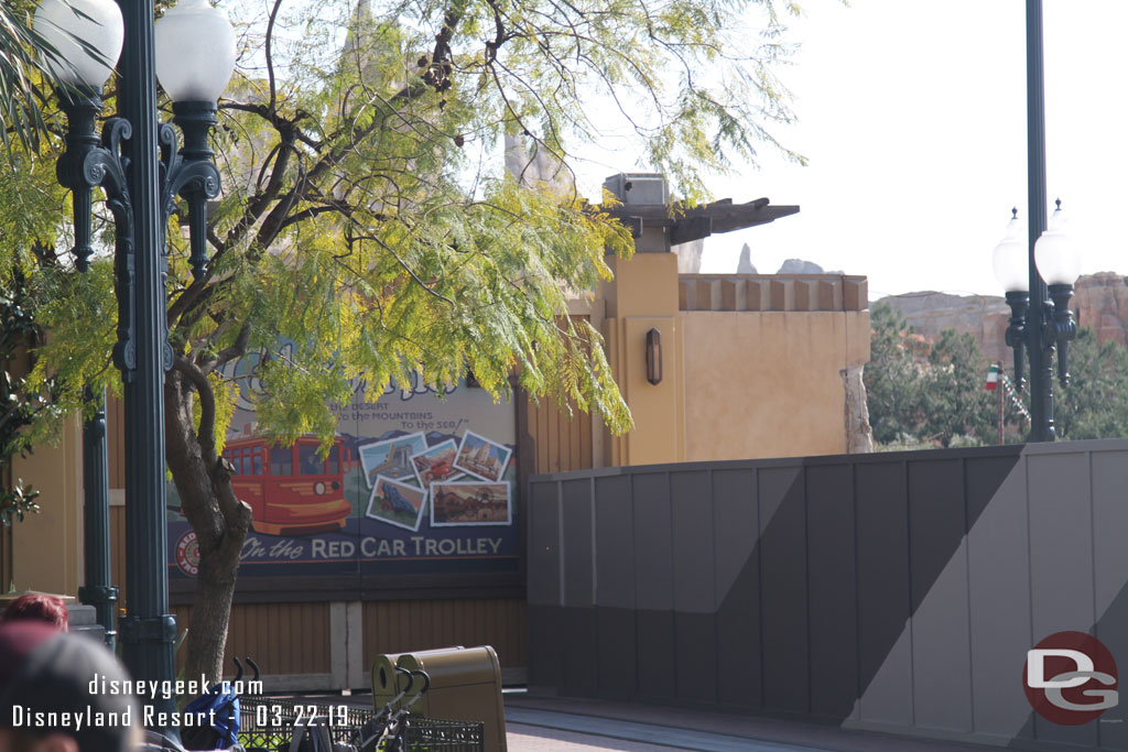 No real visible signs of progress on the project from ground level.  