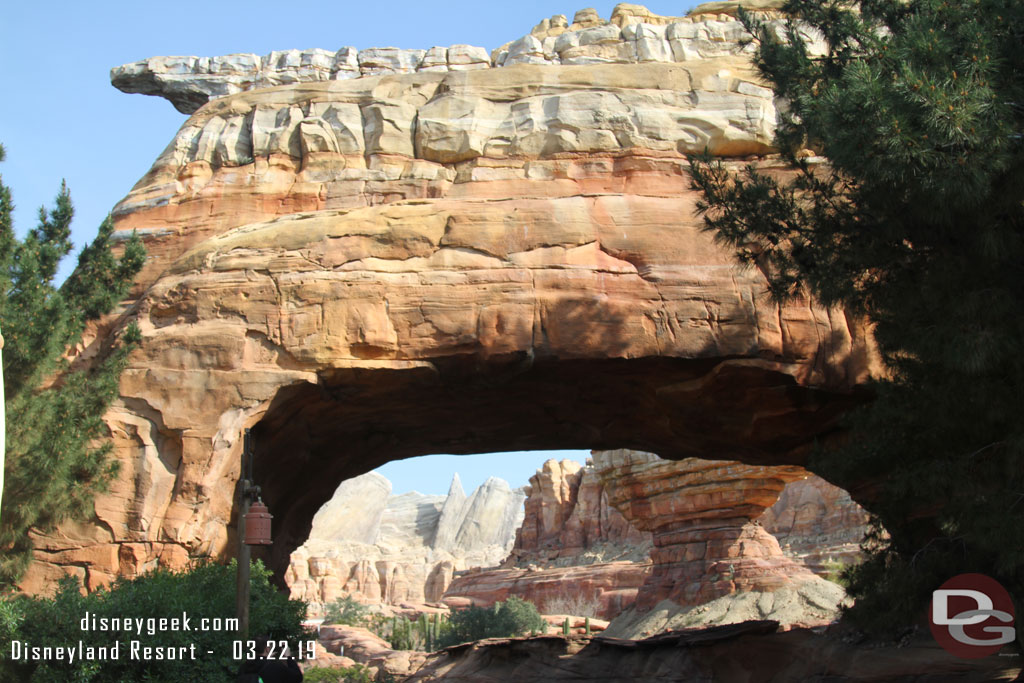 Entering Ornament Valley.