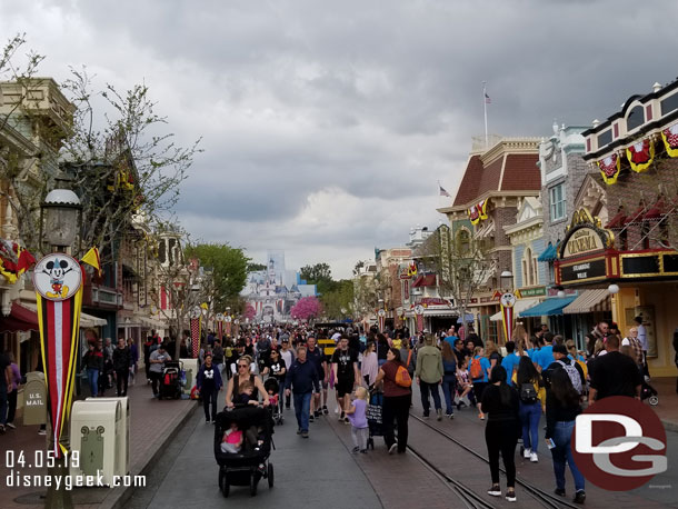 Main Street USA at 1:26pm