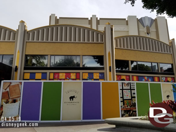 The former DVC space is becoming a Sugarboo & Co store.