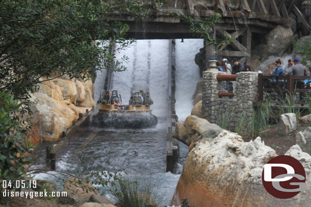 Grizzly River Run has returned to regular operation from its annual renovation, the warming huts have not returned.
