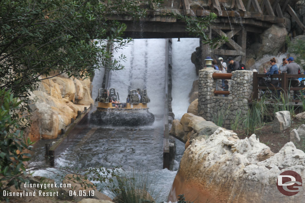 Grizzly River Run has returned to regular operation from its annual renovation, the warming huts have not returned.