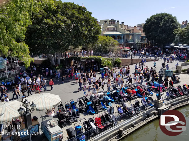 New Orleans Square from the Mark Twain Riverboat.