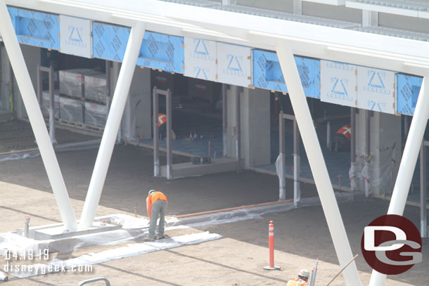 A good look underneath.  It appears they will be installing gates like they have at the park entrances.  This will make for a more permanent solution than the temporary moveable barriers that have been used at security check points since their creation after 9/11.