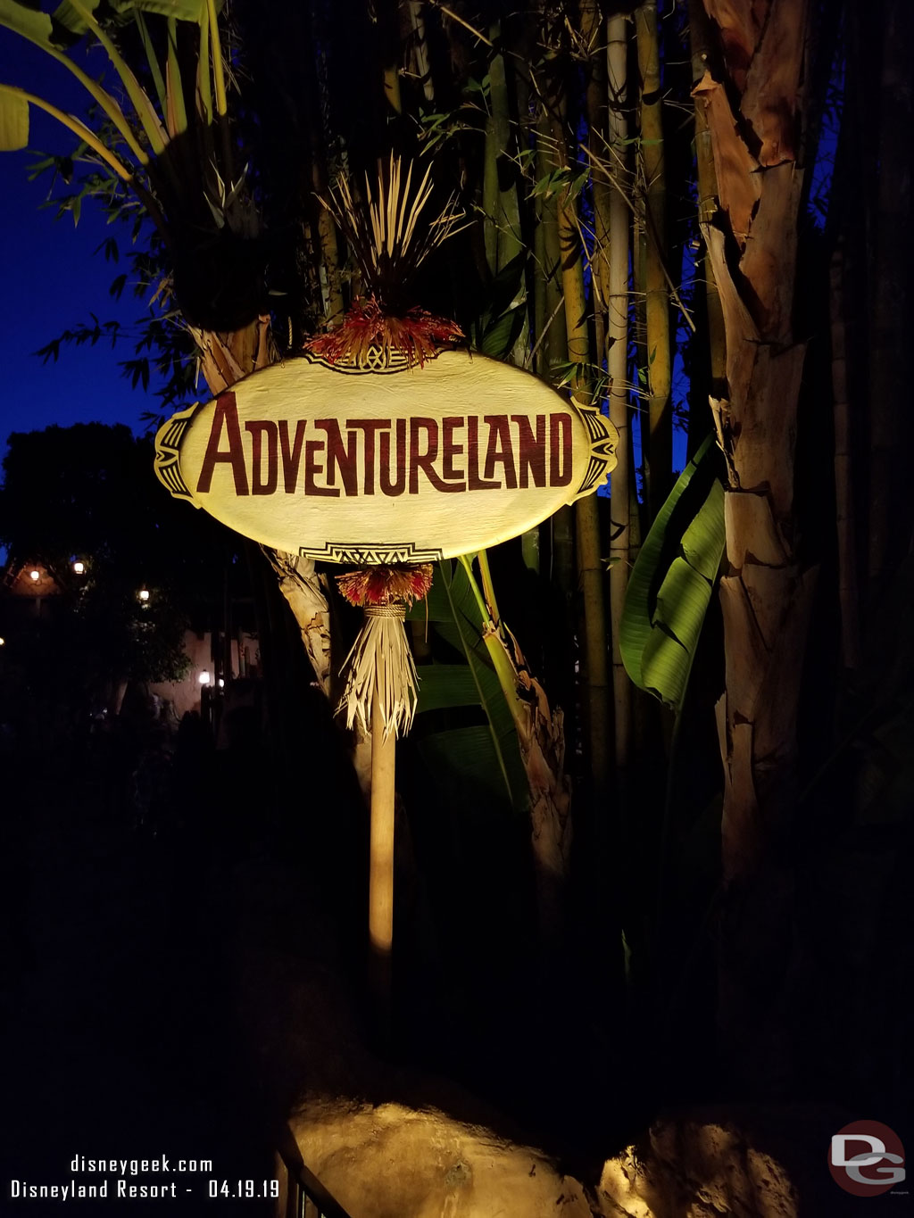 Making my way into Adventureland