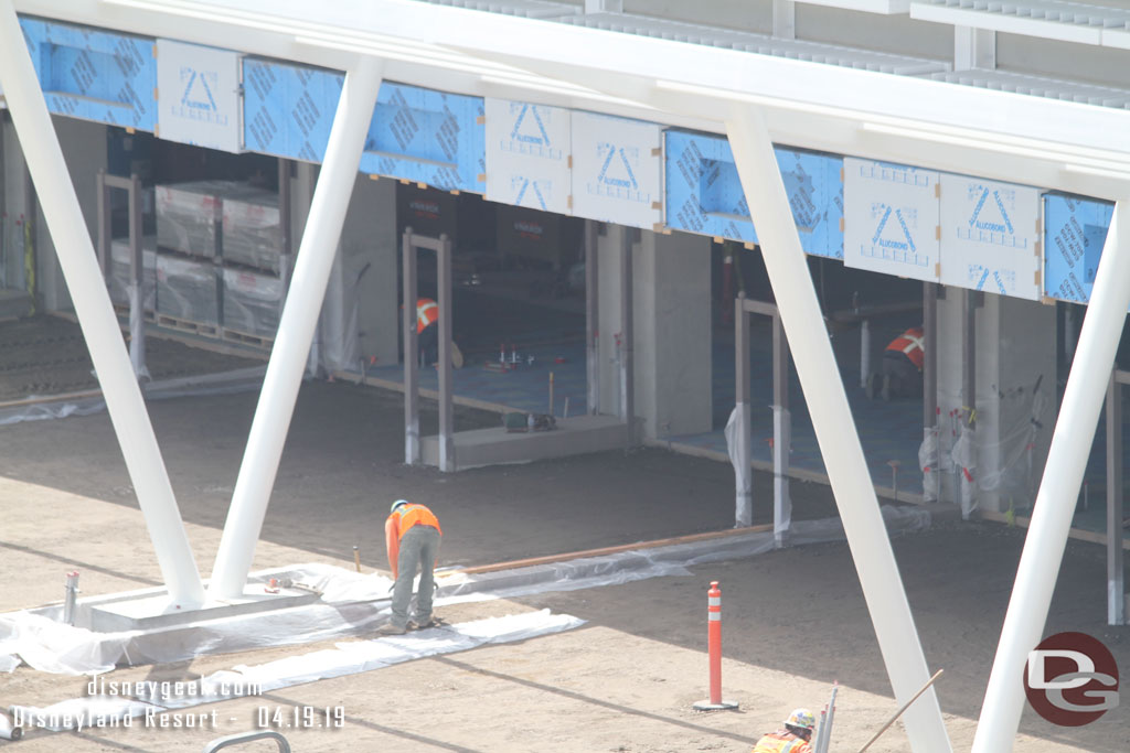 A good look underneath.  It appears they will be installing gates like they have at the park entrances.  This will make for a more permanent solution than the temporary moveable barriers that have been used at security check points since their creation after 9/11.