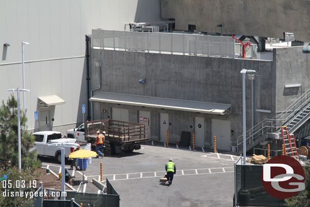 The backstage area looks complete and crews are working on the Rise of Resistance attraction still, it will not be opening until later this year. 