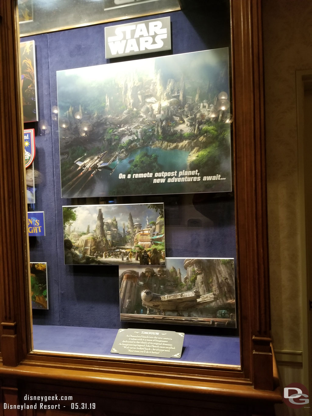 Wonder how long before this display case is updated.