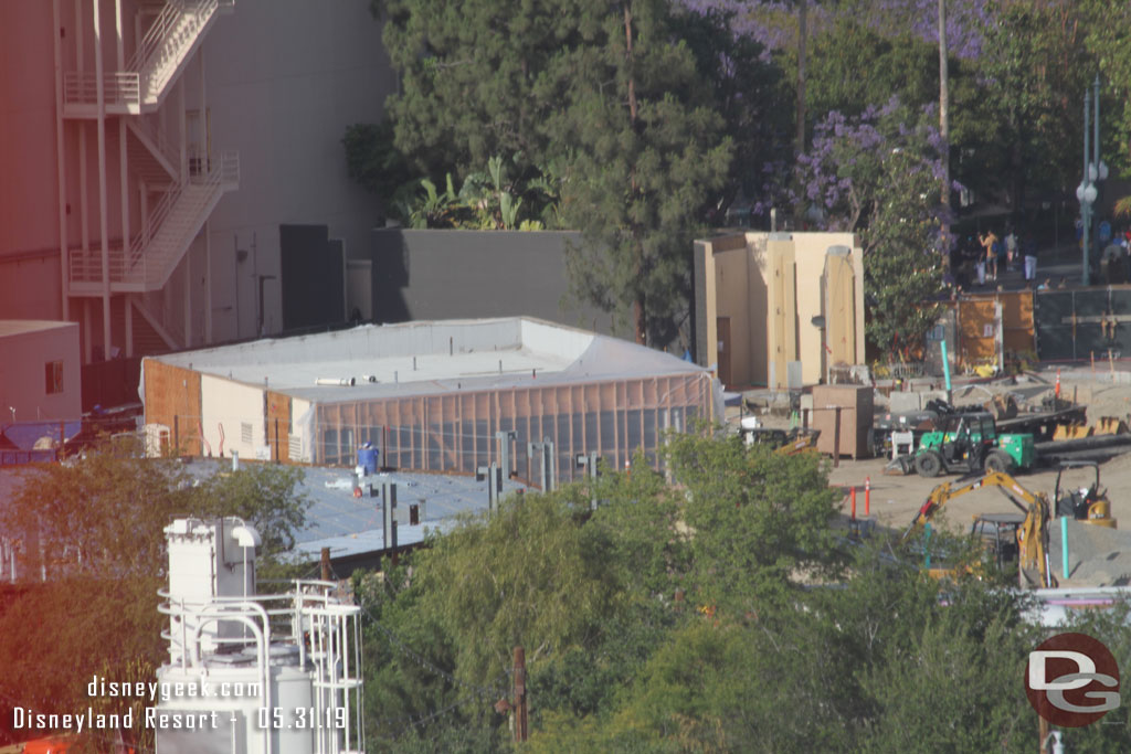 No visible progress on the restroom building.