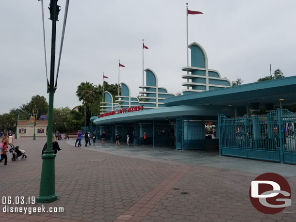 Disney California Adventure let guests into Buena Vista Street already (both parks have 8am openings).