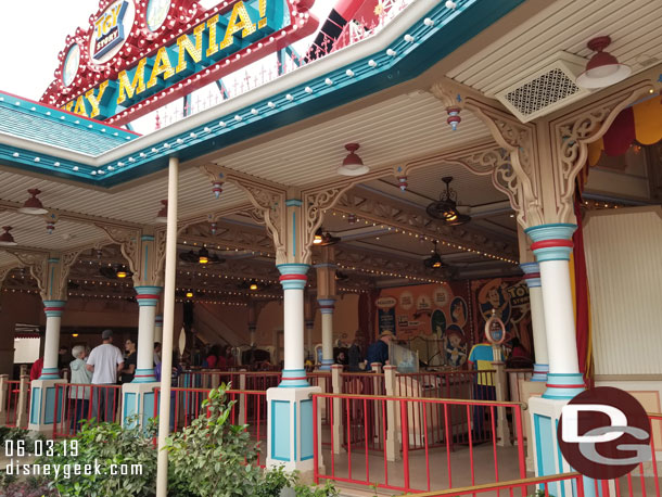 No wait at all for Toy Story Midway Mania at 8:30am.