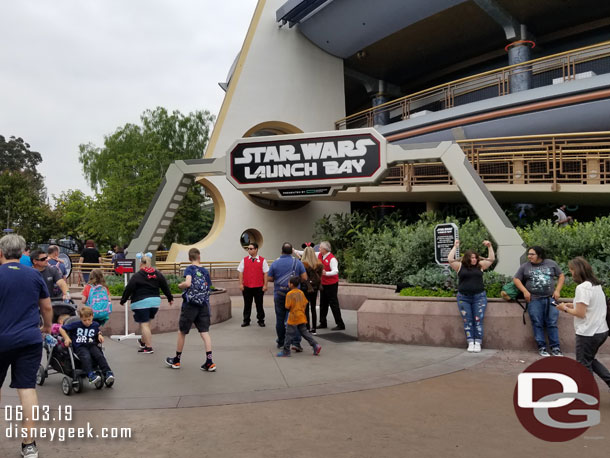 Time to pick up my wristband for Star Wars: Galaxy's Edge