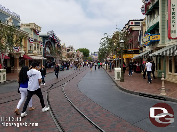 Main Street USA at 12:46pm