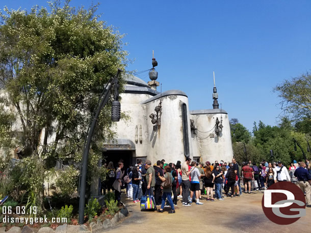 This queue was for the Droid Depot.