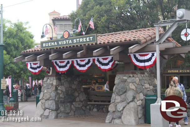 Buena Vista Street is ready for summer.