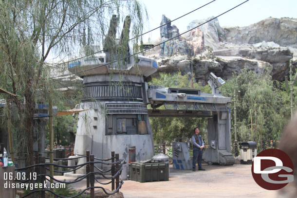 The Rise of the Resistance attraction entrance.  It will be opening later this year.