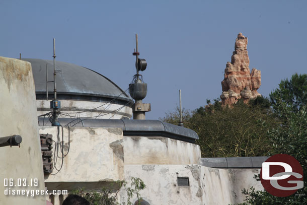 Big Thunder in the distance.