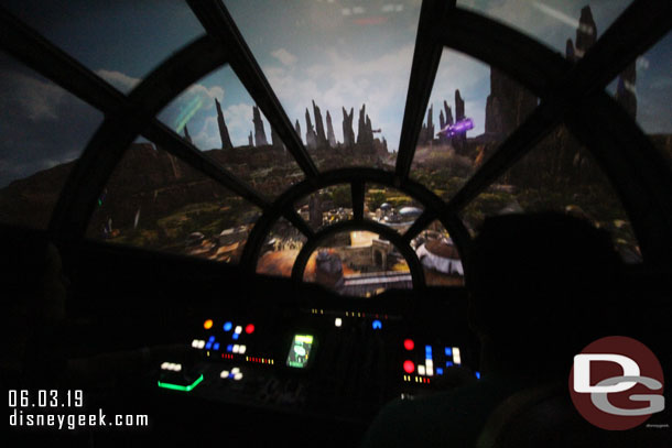 15 minutes and I was in flight over Batuu