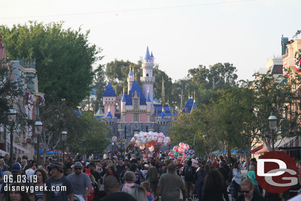 A final look up Main Street USA before heading for the car and home.