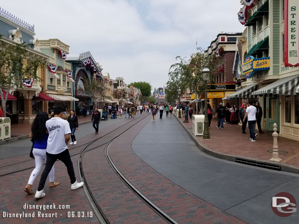 Main Street USA at 12:46pm