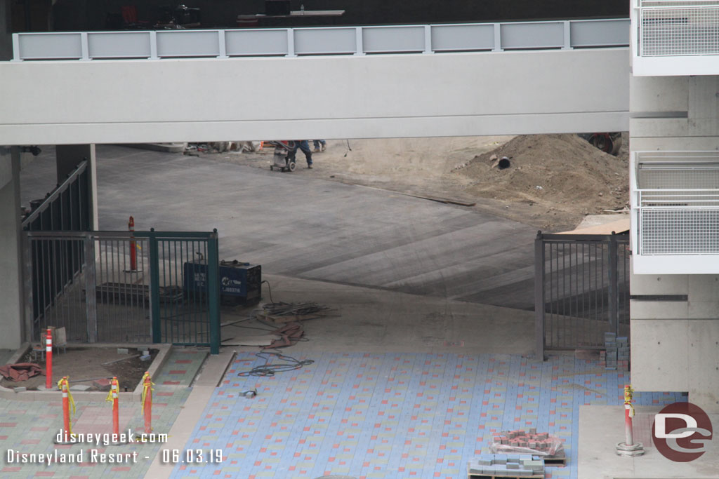 A look at the gate taking shape nearest Mickey and Friends.