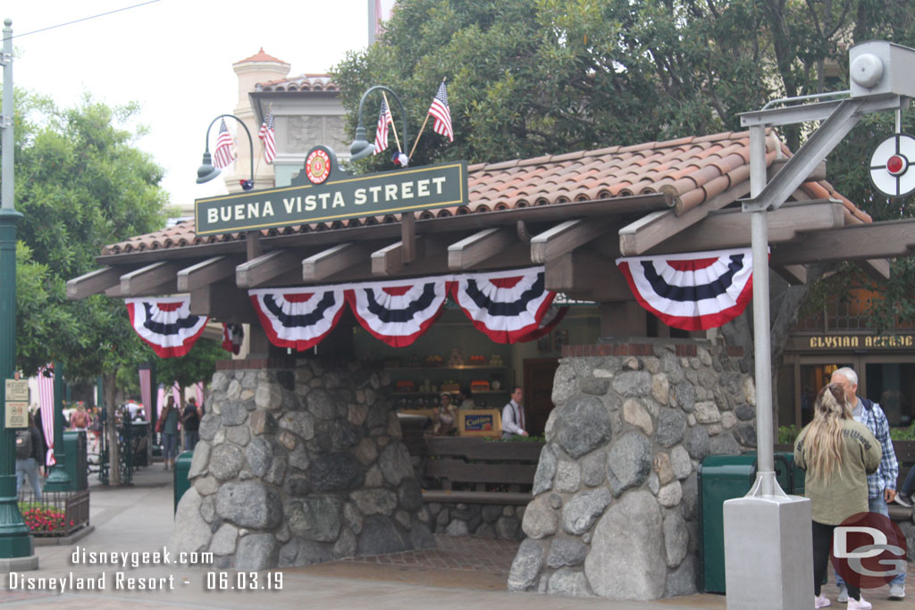 Buena Vista Street is ready for summer.