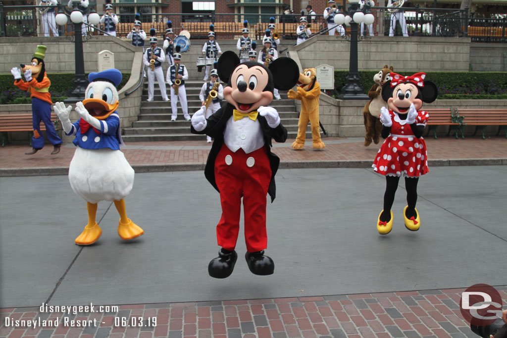 Donald, Mickey and Minnie 