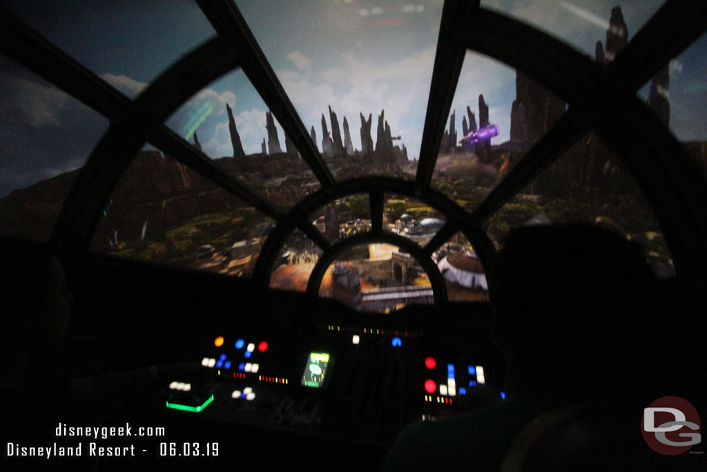 15 minutes and I was in flight over Batuu