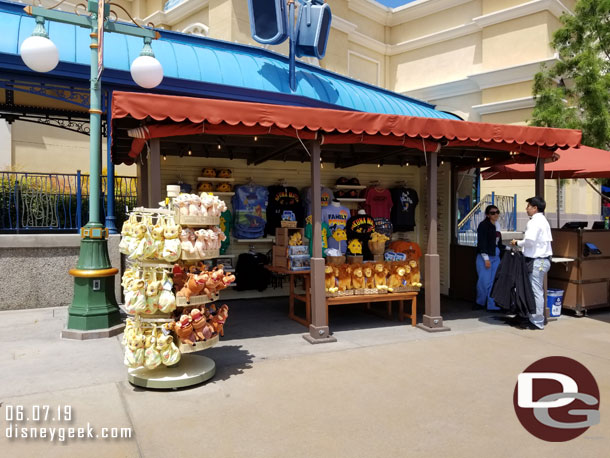 Lion King merchandise has taken over the gift shop as expected.