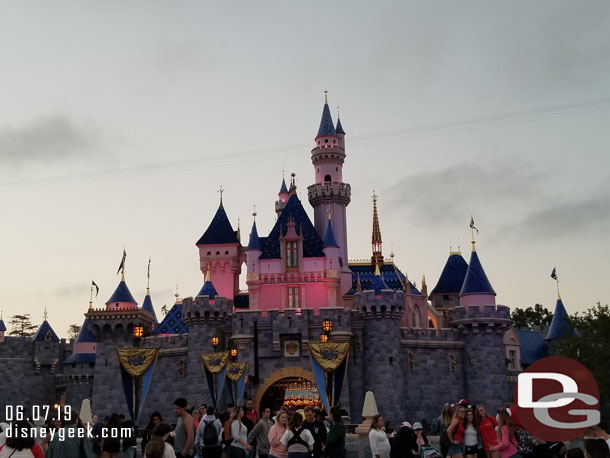 Passing by Sleeping Beauty Castle