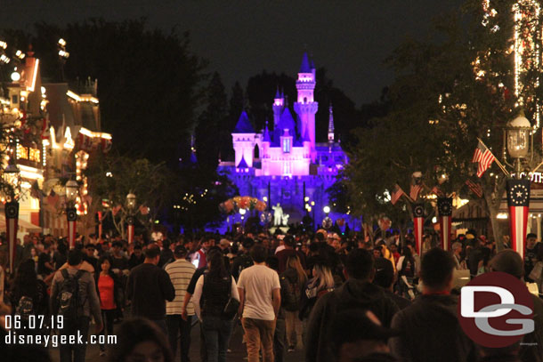 Main Street USA just before 9am