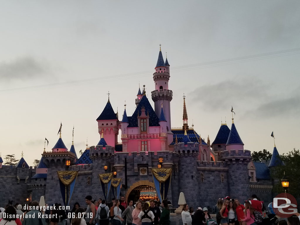 Passing by Sleeping Beauty Castle