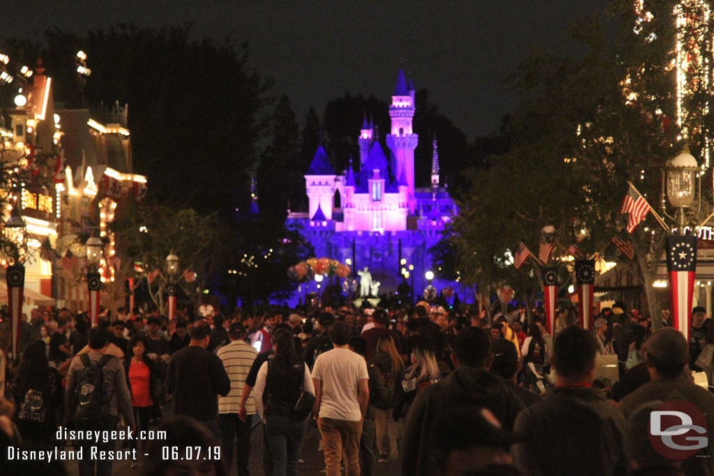 Main Street USA just before 9am