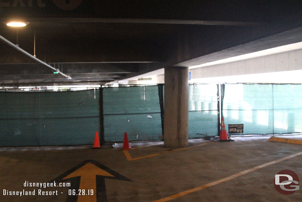 Fences are up around a small area between the elevators and escalators on each floor, one of the reasons I am speculating a new set of elevators is coming.