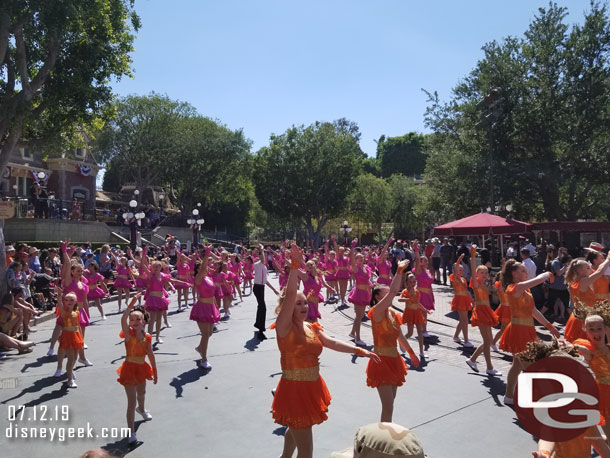 I arrived just as Dance the Magic was finishing up their pre-parade.  These are the last groups.