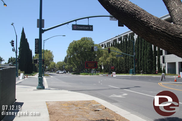 Downtown Dr & Magic Way intersection.