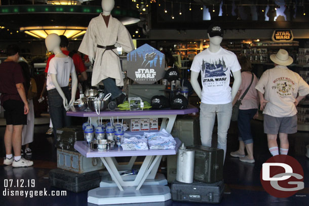 Star Wars: Galaxy's Edge merchandise in Star Traders