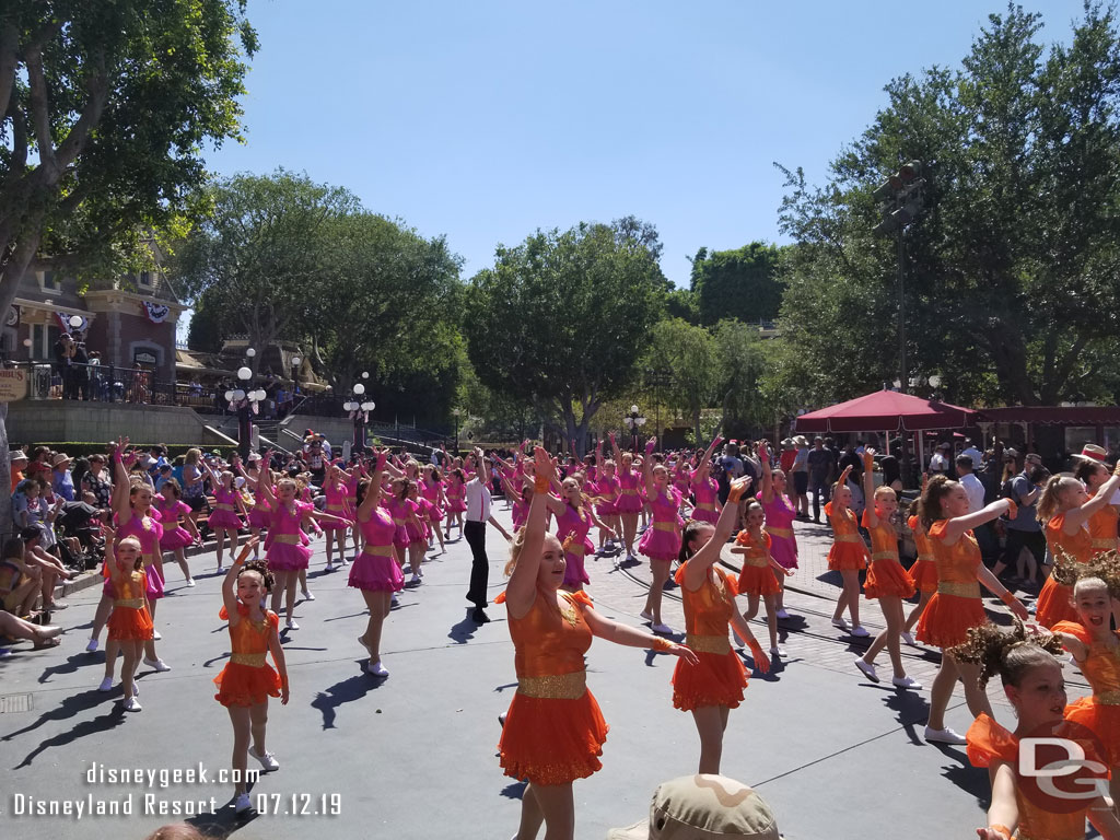 I arrived just as Dance the Magic was finishing up their pre-parade.  These are the last groups.