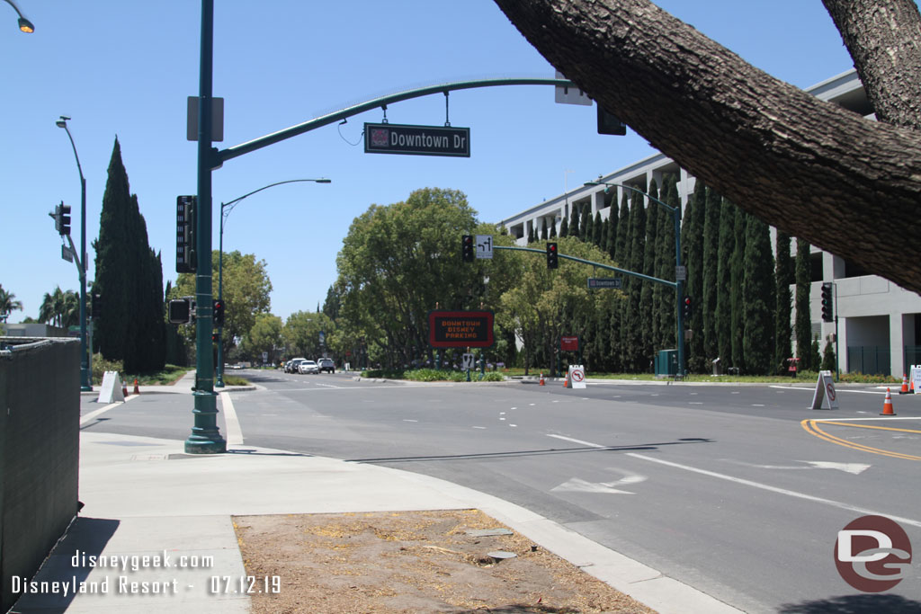 Downtown Dr & Magic Way intersection.