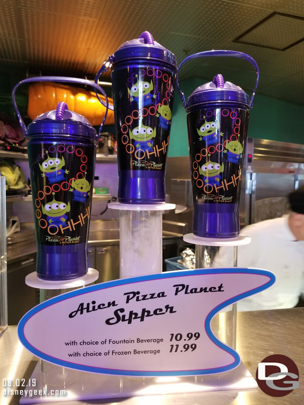 Alien Pizza Planet Sippers are now available.