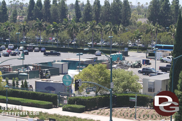 Noticed the construction area in the Lilo lot is really emptying out now that the Structure is done.