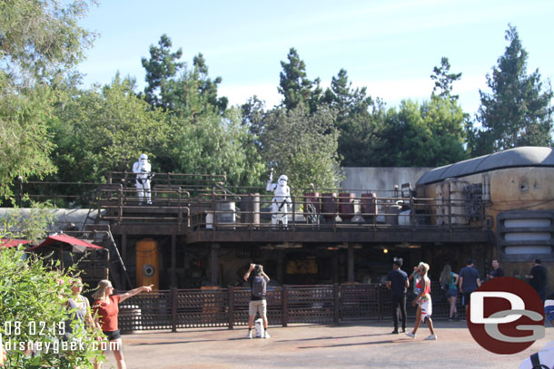 First Order Storm Troopers on patrol.