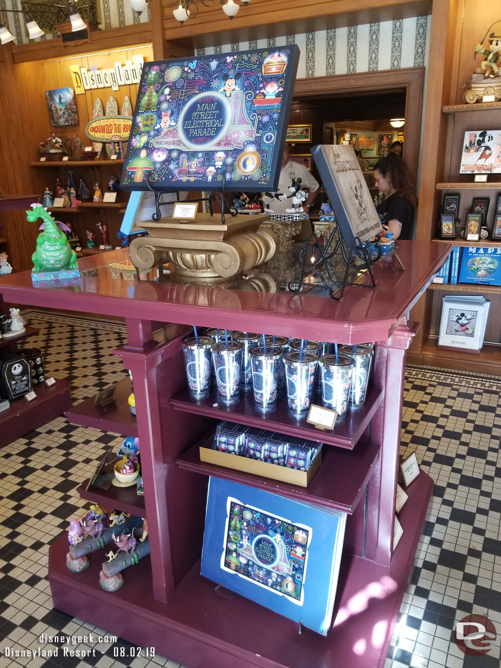 Stopped by the Disneyana Store which features some new merchandise for the return of the Main Street Electrical Parade.