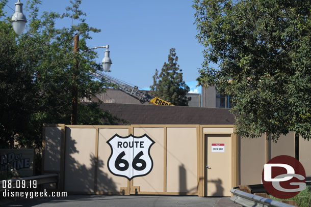 The Marvel work from Cars Land.