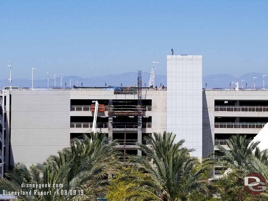 The new elevator project from this vantage point.