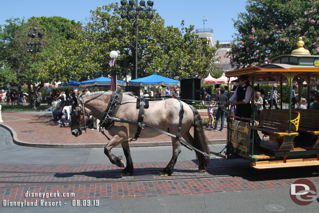 Main Street transportation had a variety of options this afternoon.